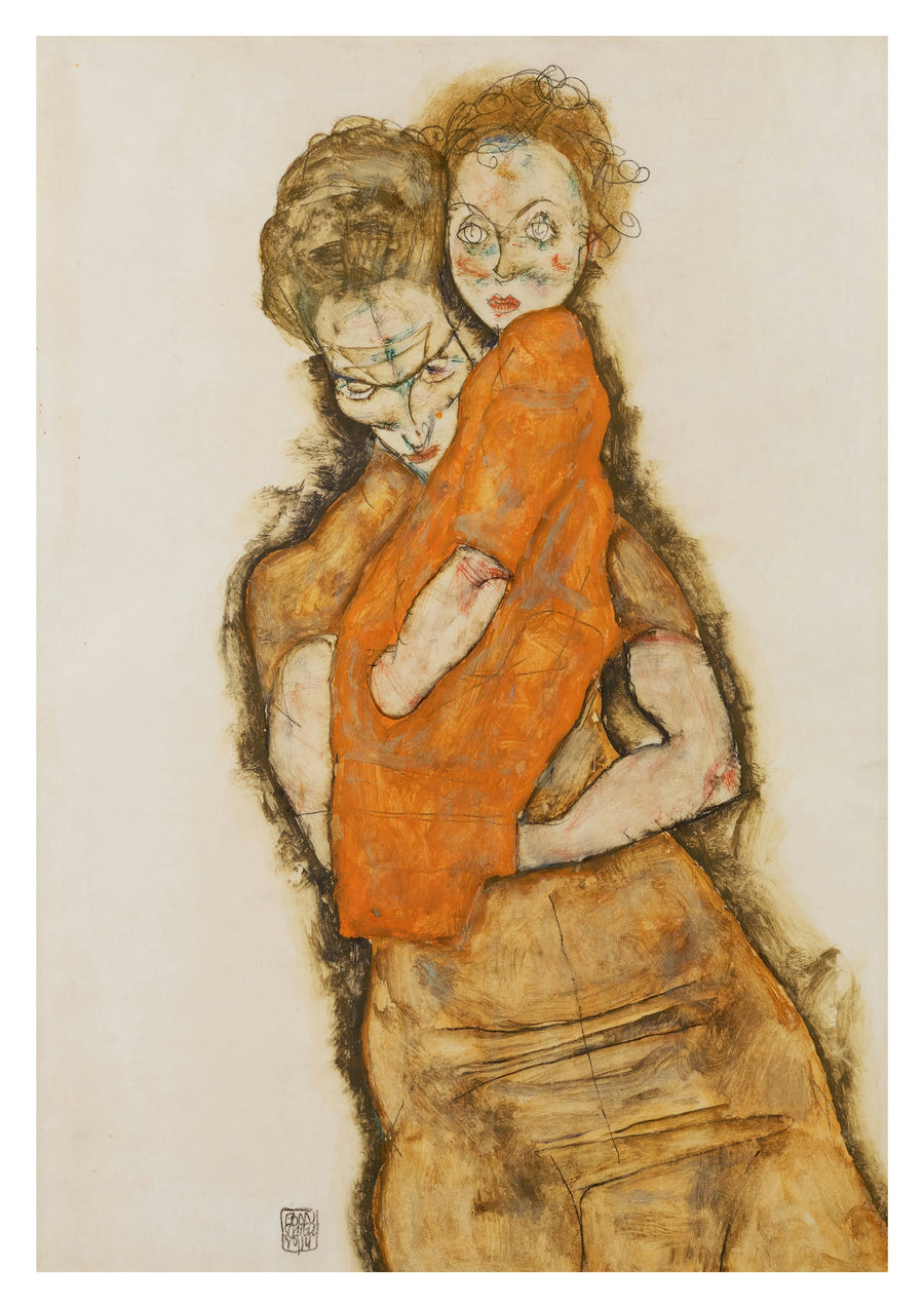 Mother and Child - Print Only frame