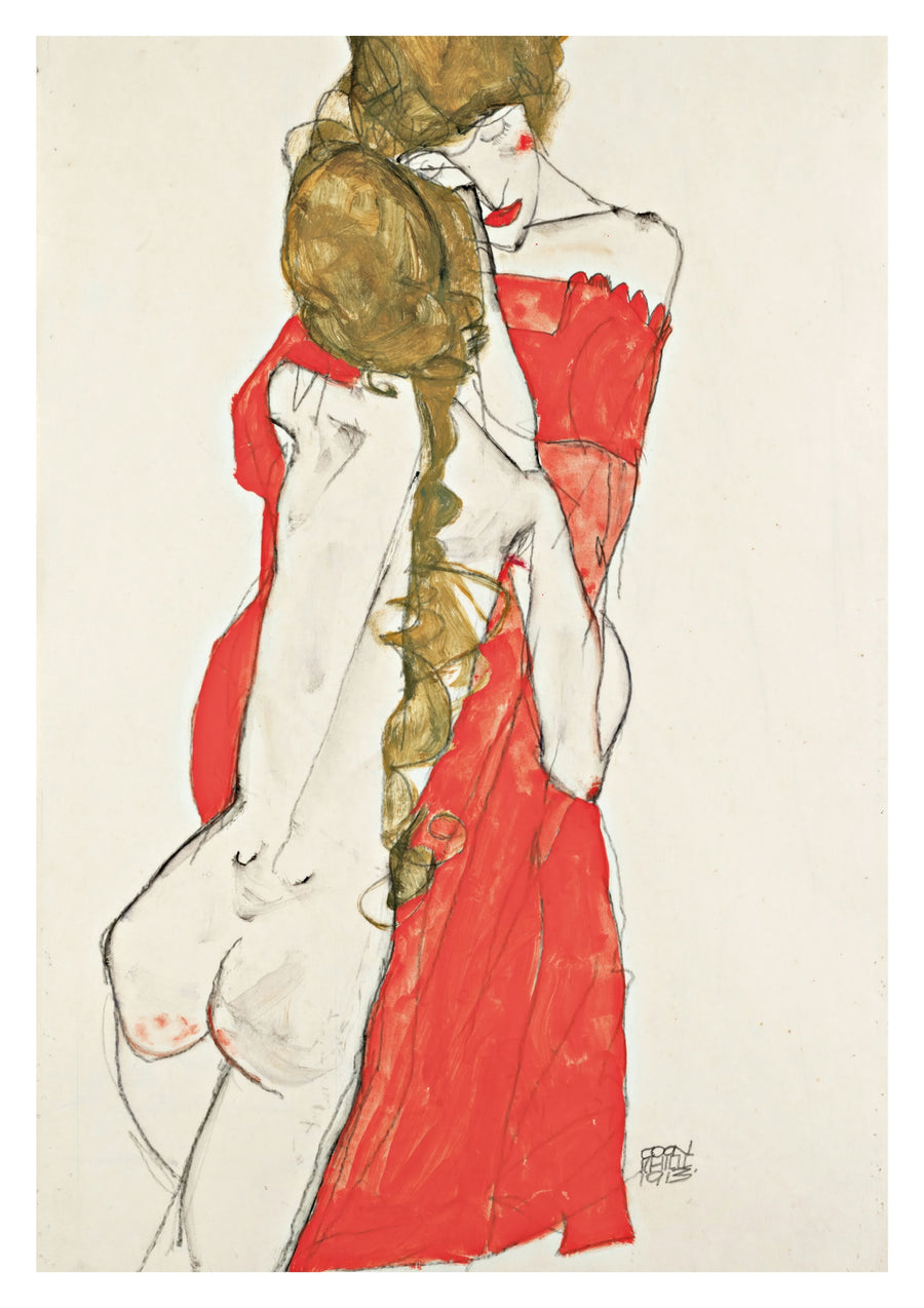 Mother and Daughter - Print Only frame