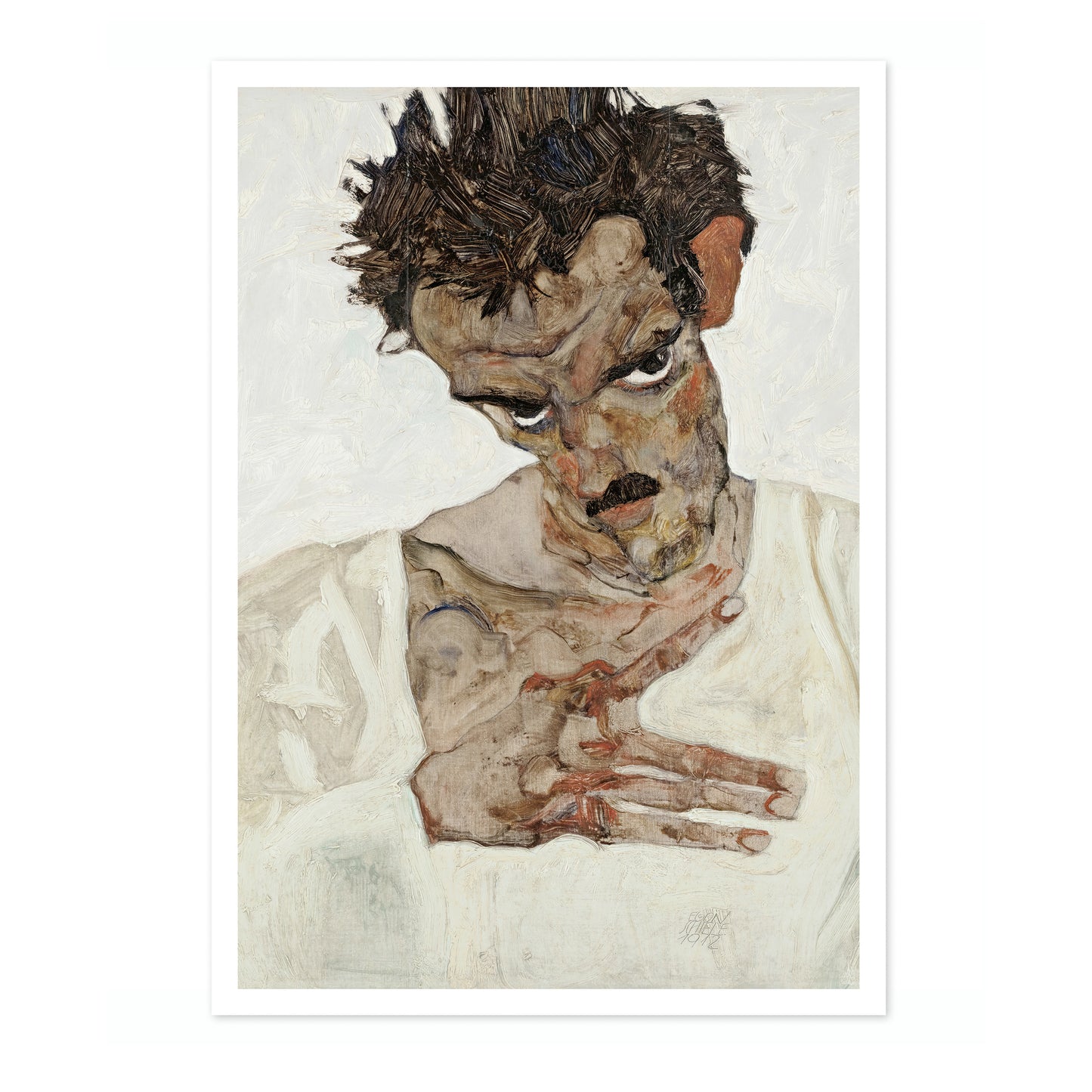 Self-Portrait with Lowered-Head