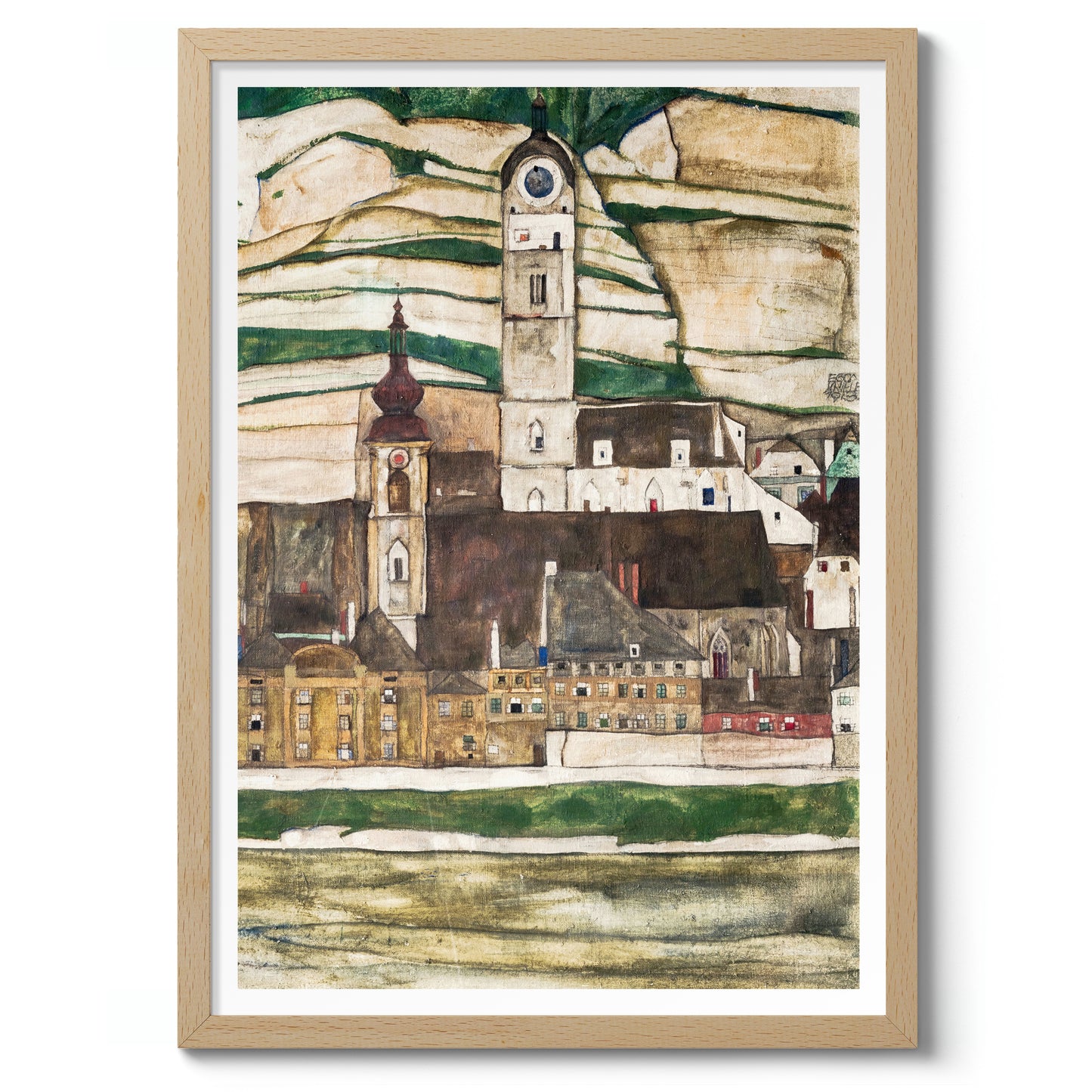 Stein on the Danube, Seen from the South