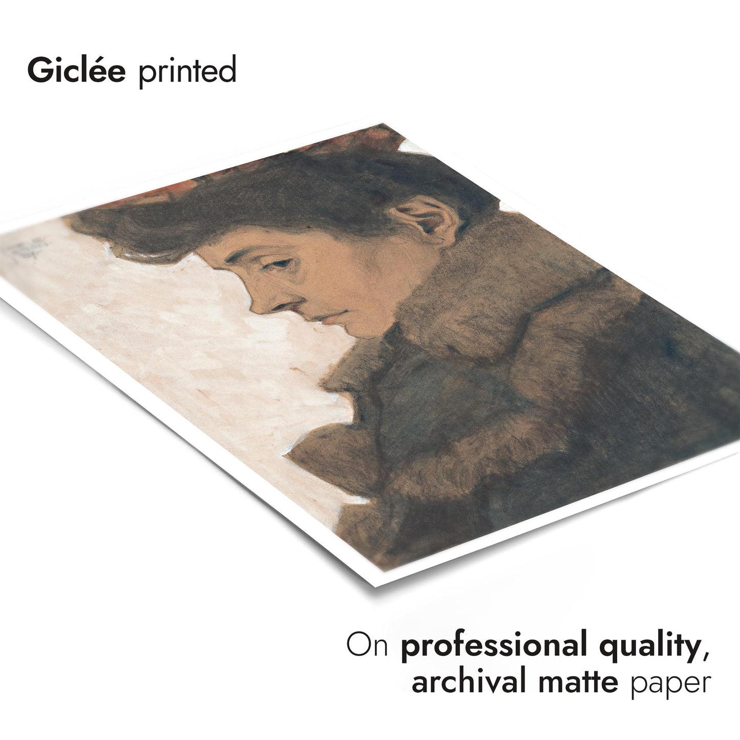 Portrait of the Artist's Mother with Fur Collar