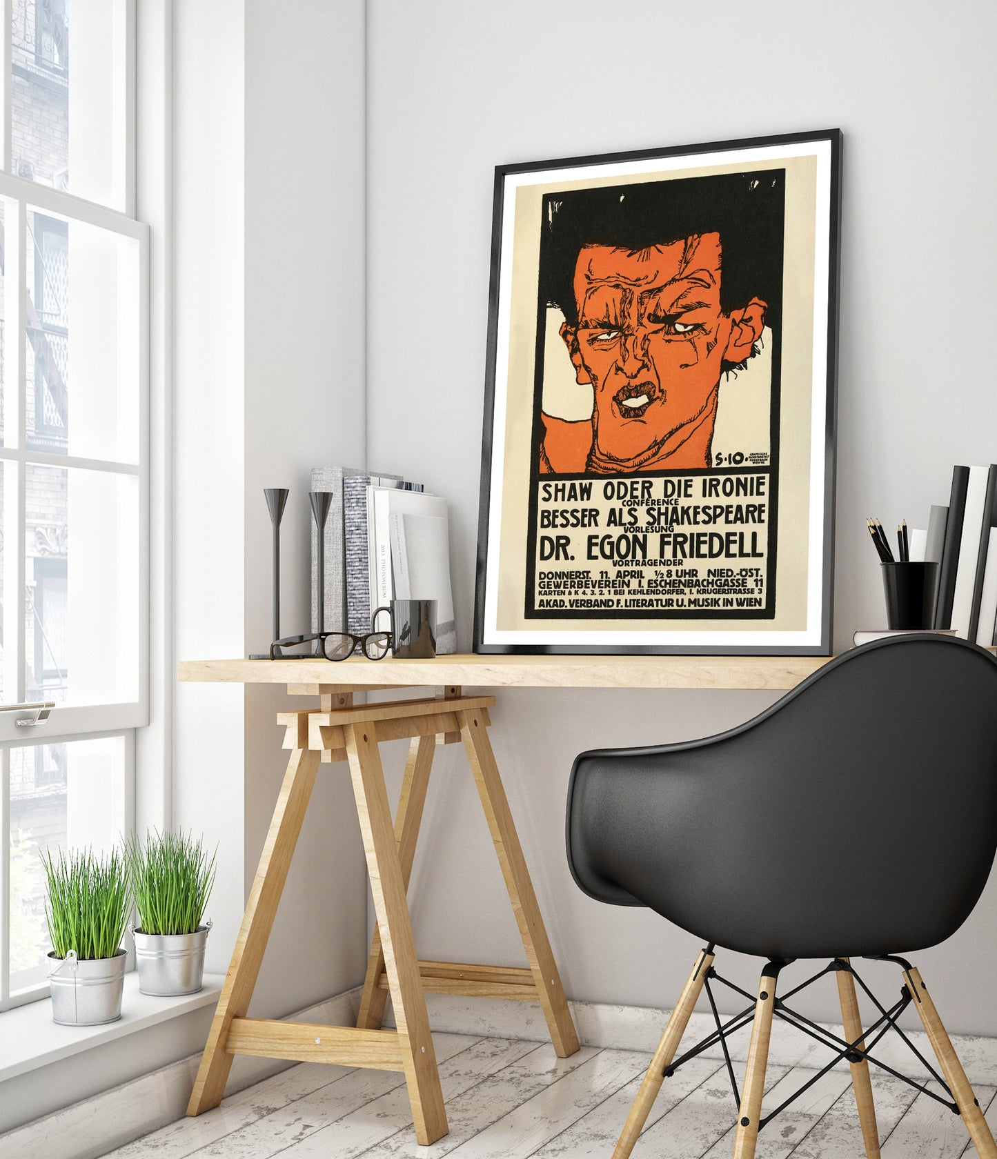 Lecture Poster for Dr. Egon Friedell