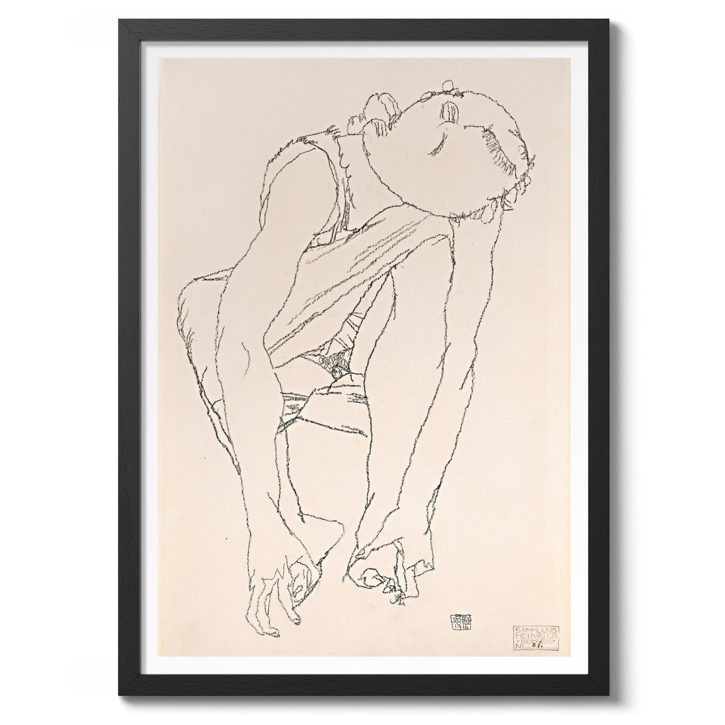 Seated Woman Clasping her Feet