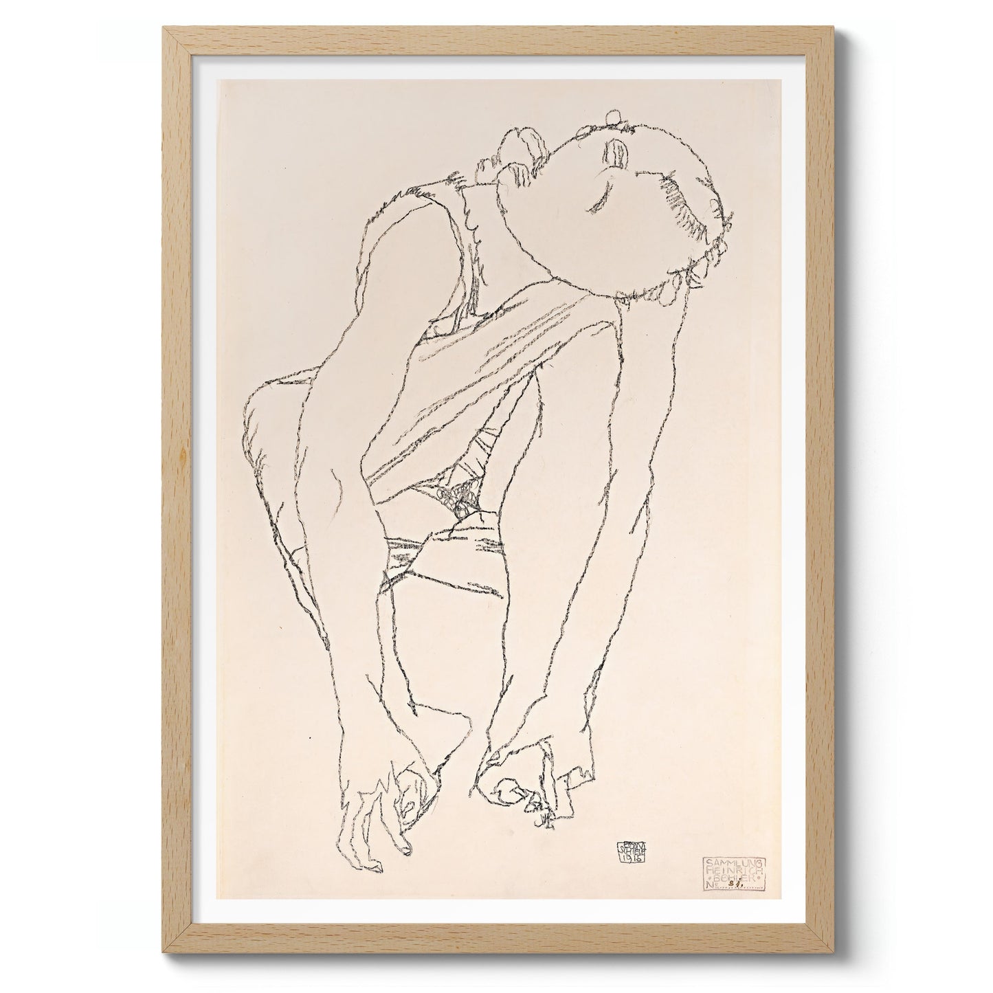 Seated Woman Clasping her Feet