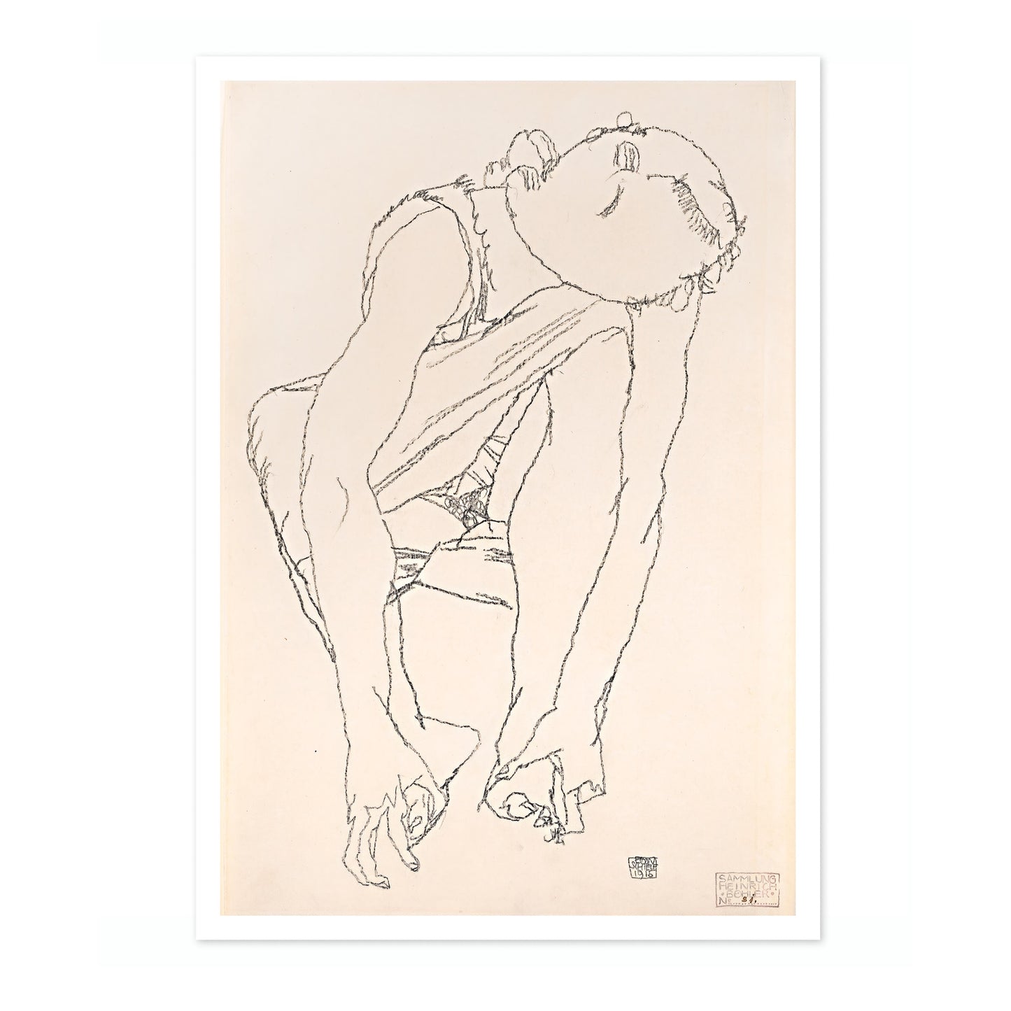 Seated Woman Clasping her Feet