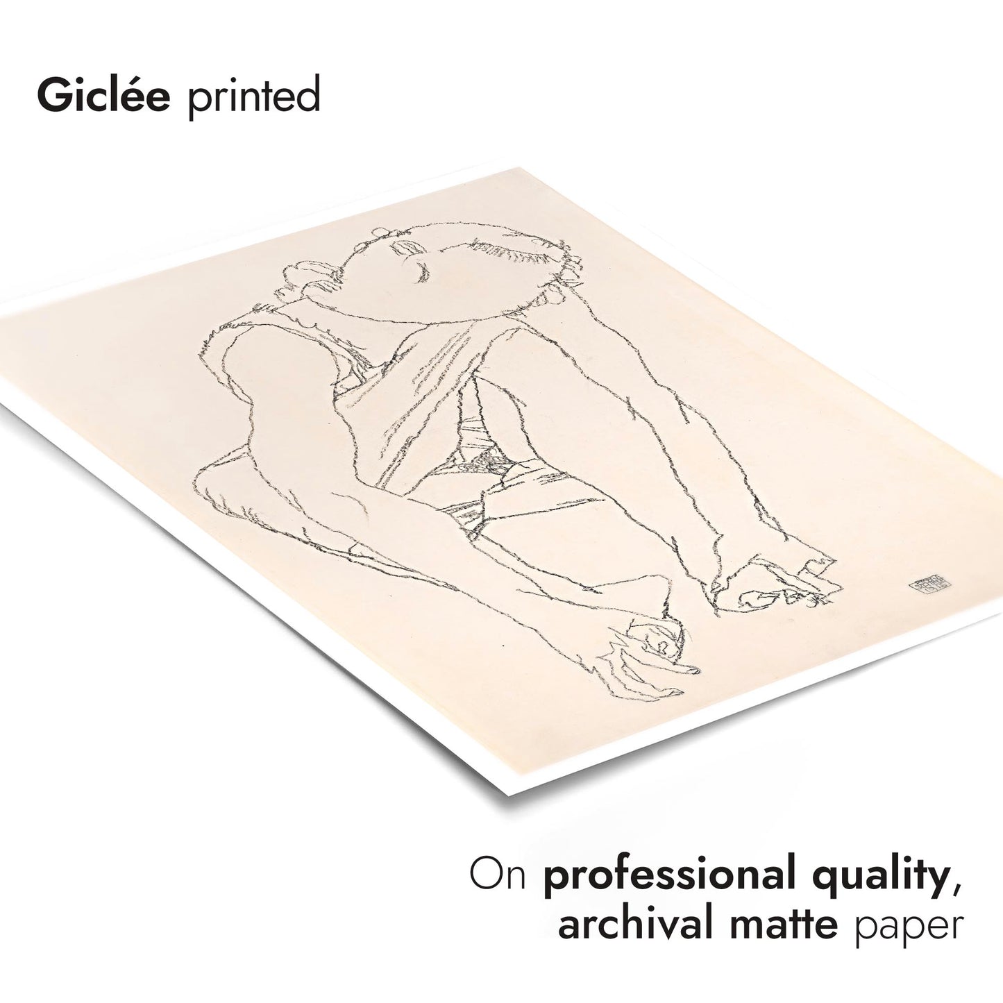 Seated Woman Clasping her Feet