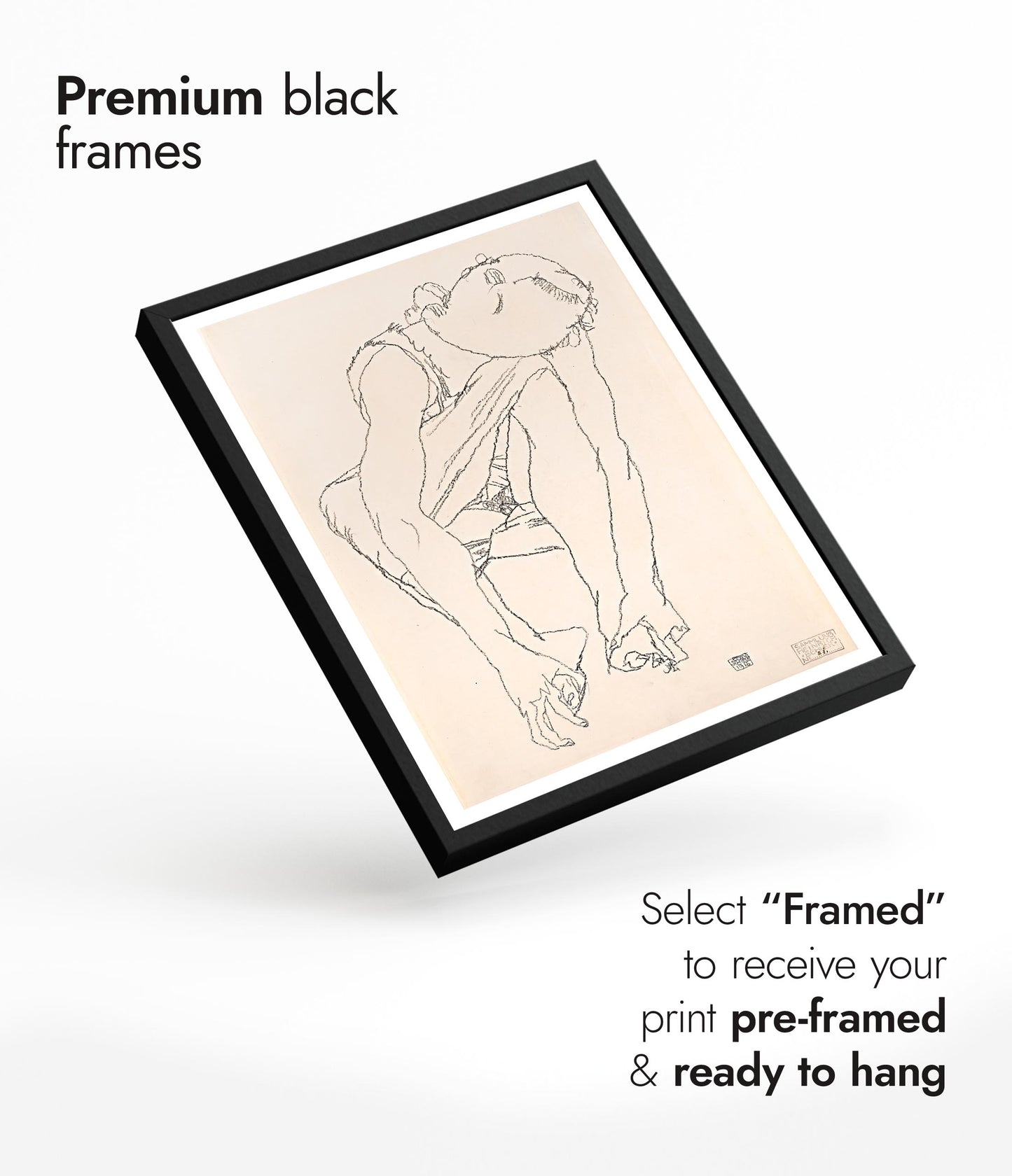 Seated Woman Clasping her Feet