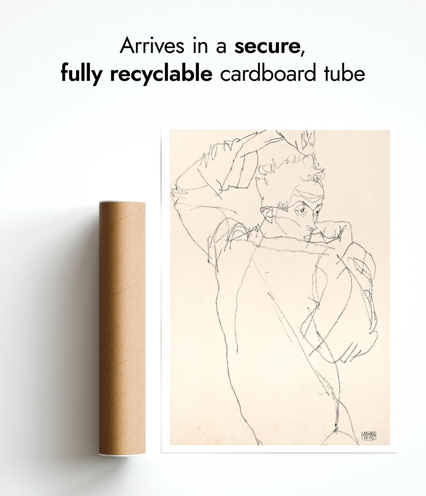 Self-Portrait in Dramatic Pose