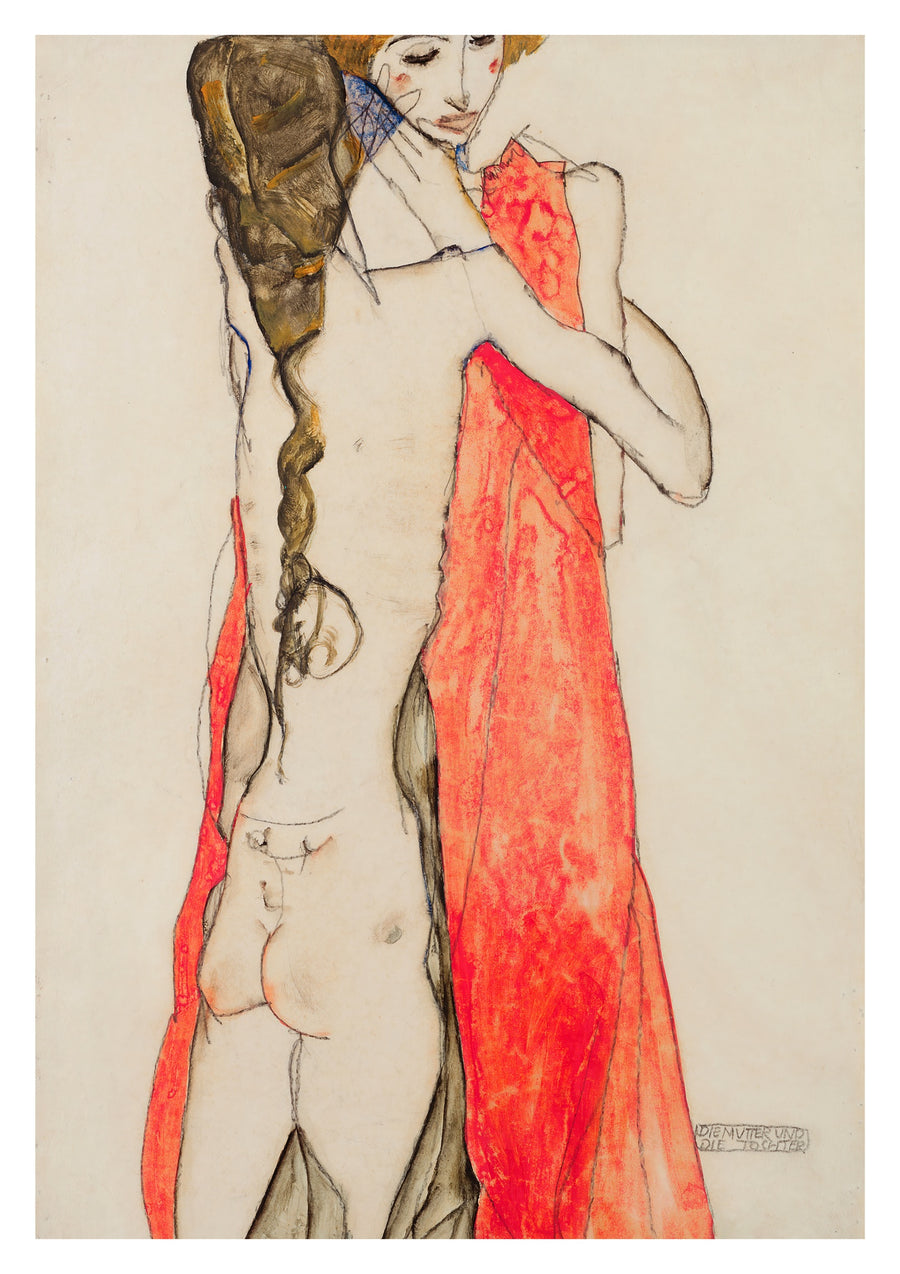Die Mutter & die Tochter - Print Only frame
