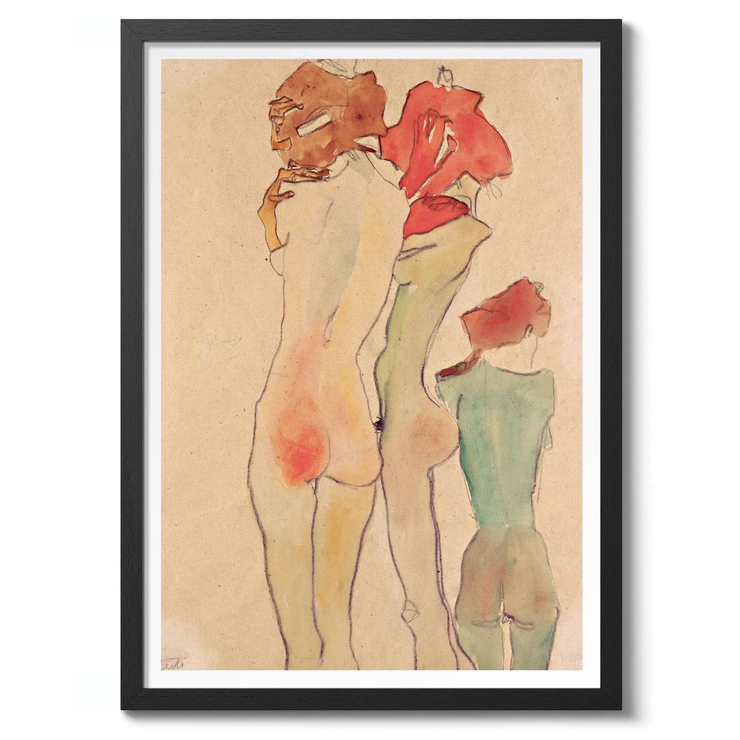Three Nude Girls