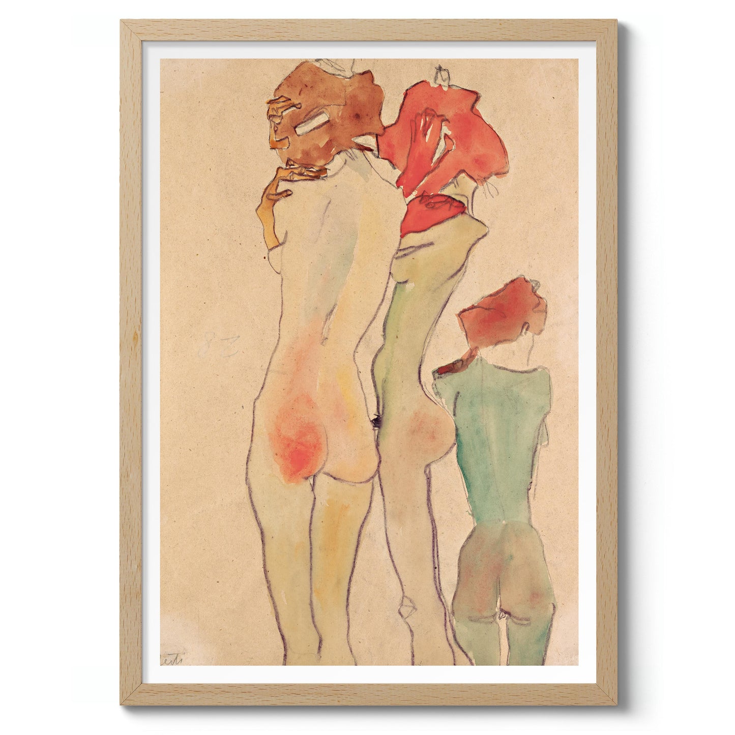 Three Nude Girls