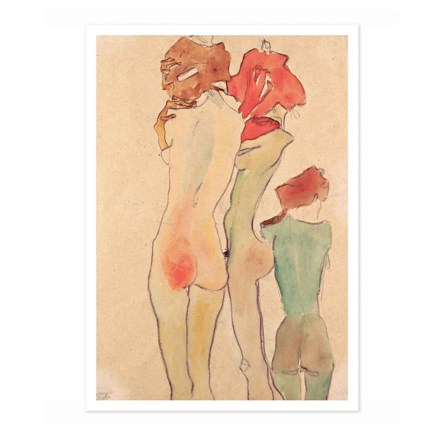 Three Nude Girls