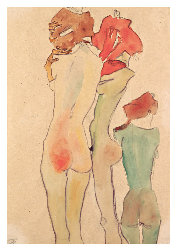 Three Nude Girls
