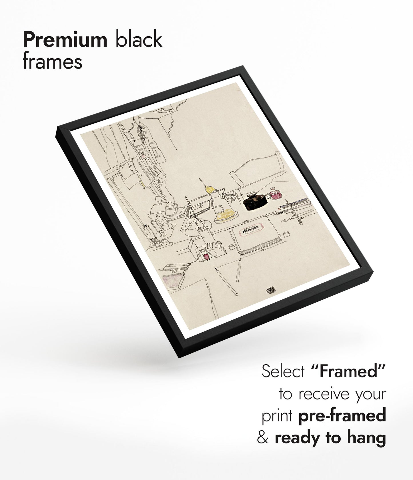 Writing Desk in Prisoner-of-War Camp Muhling