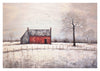 Red Barn print