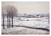 Snowy Fields print