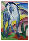 Blue Horse print