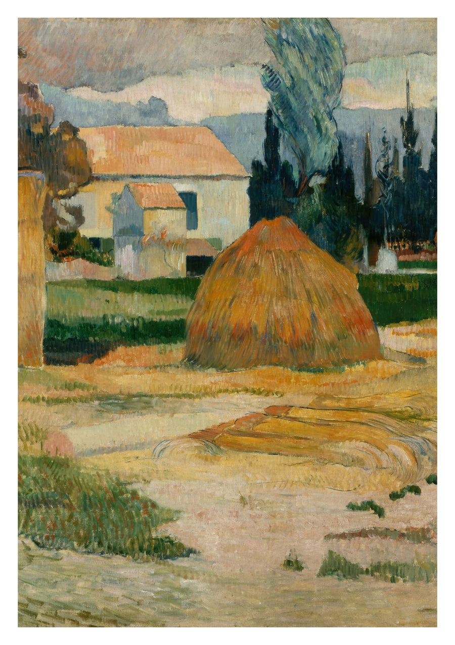 Paysage près d'Arles - Print Only frame