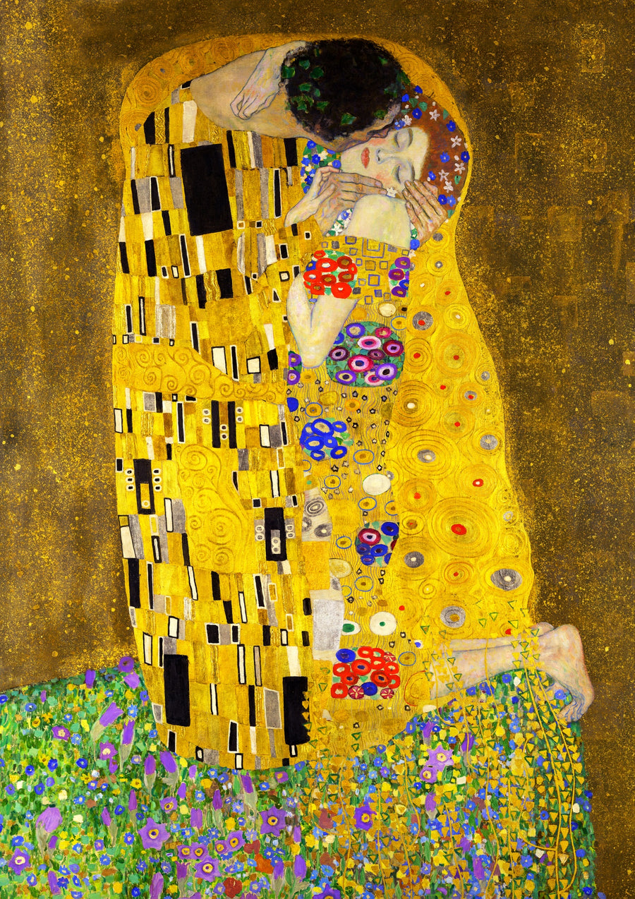 The Kiss - Print Only frame