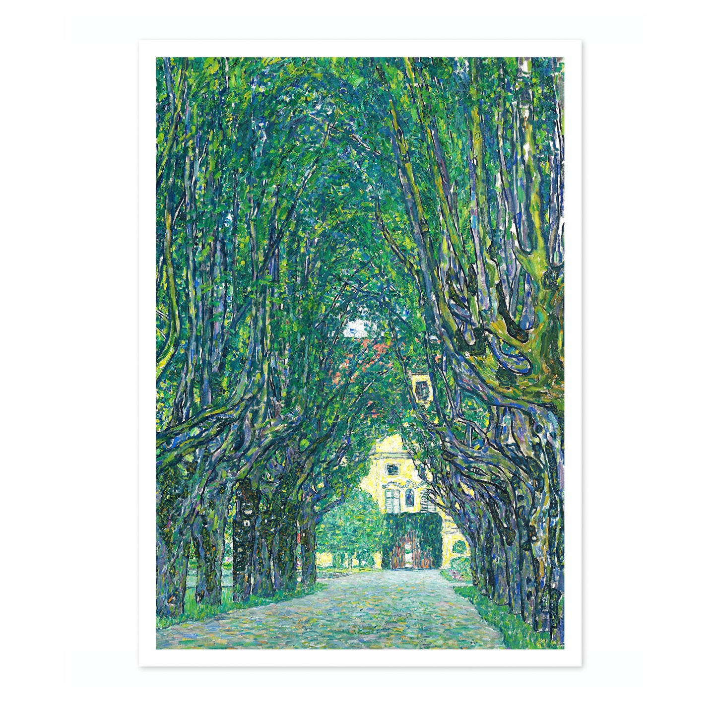 Allé till Schloss Kammer