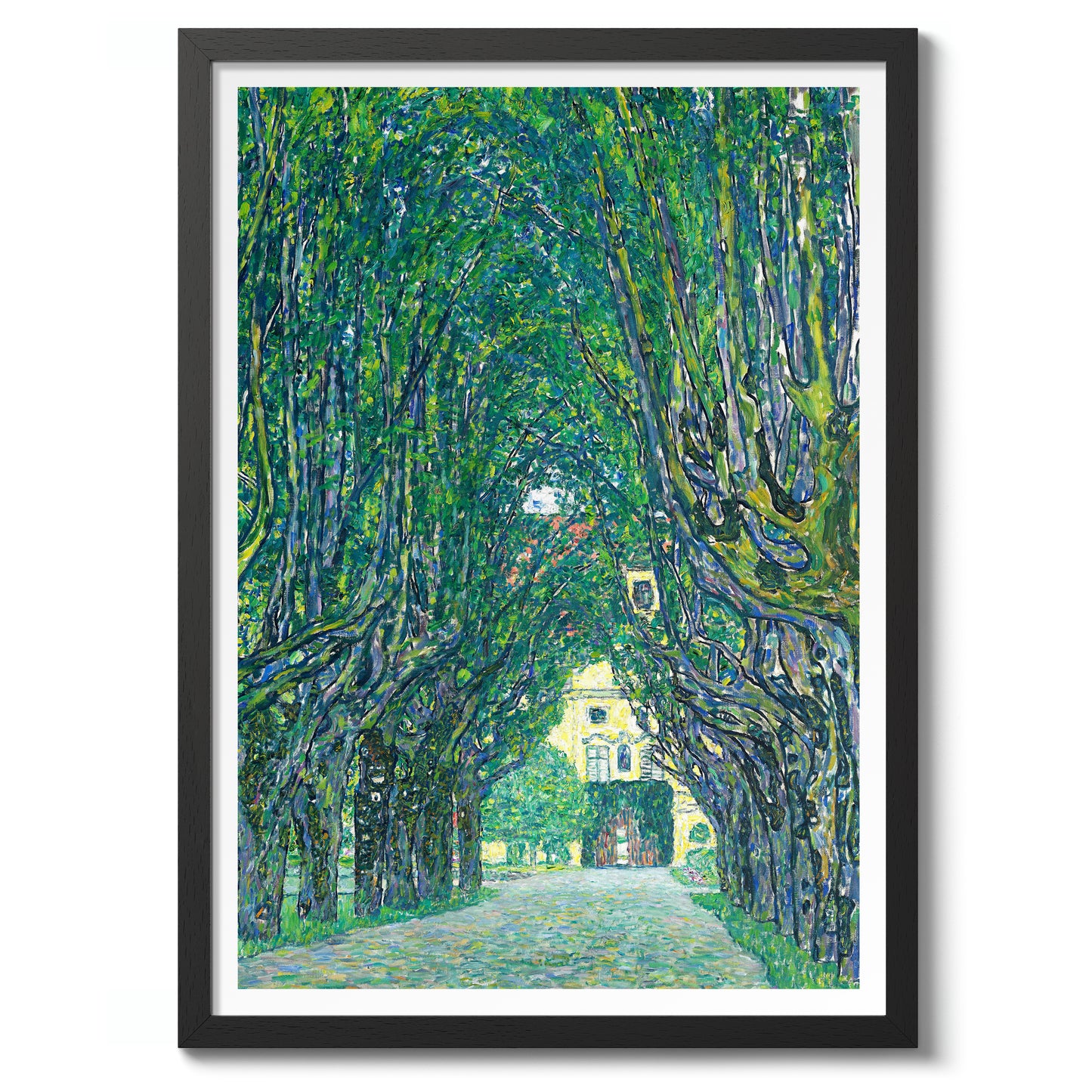 Allé till Schloss Kammer