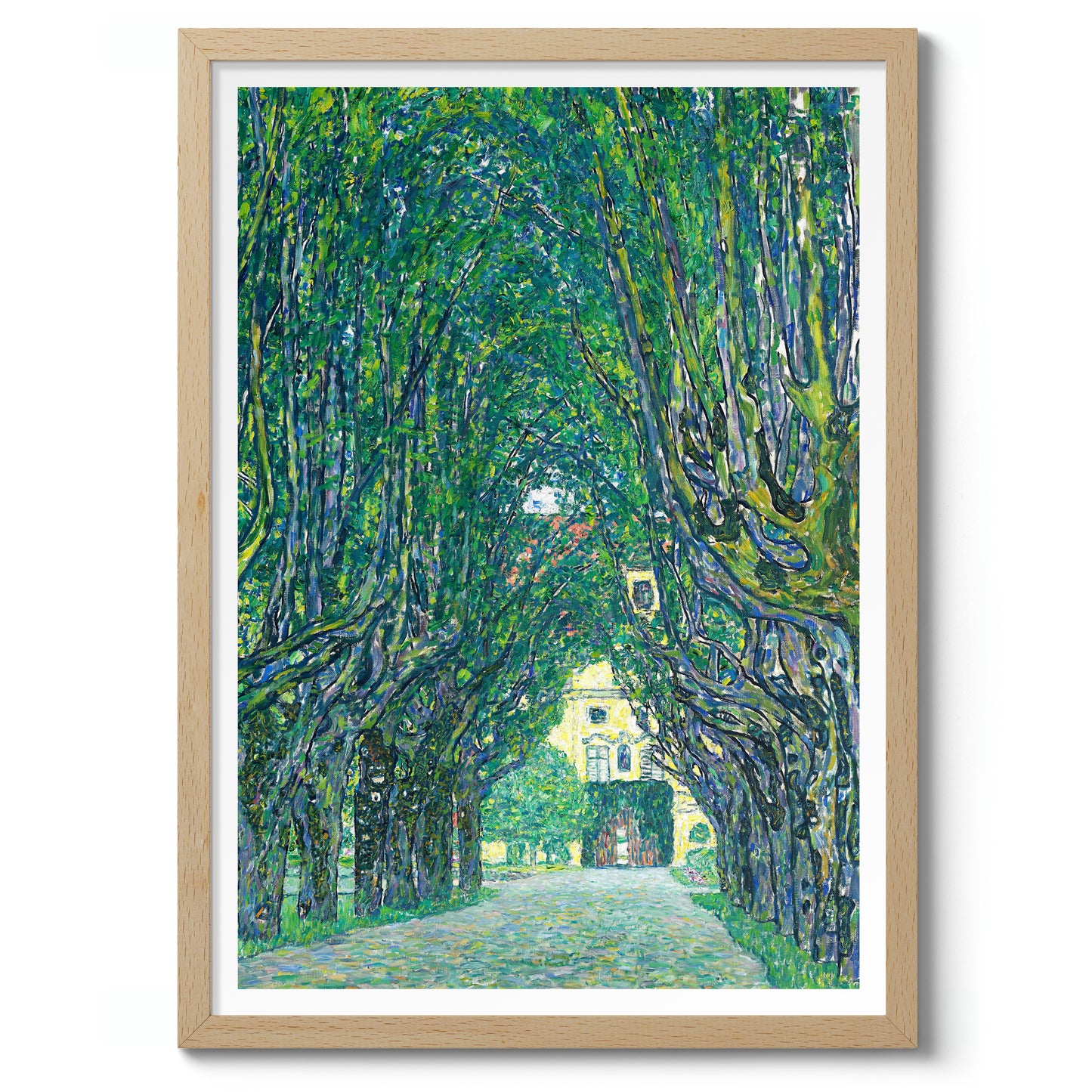 Allé till Schloss Kammer