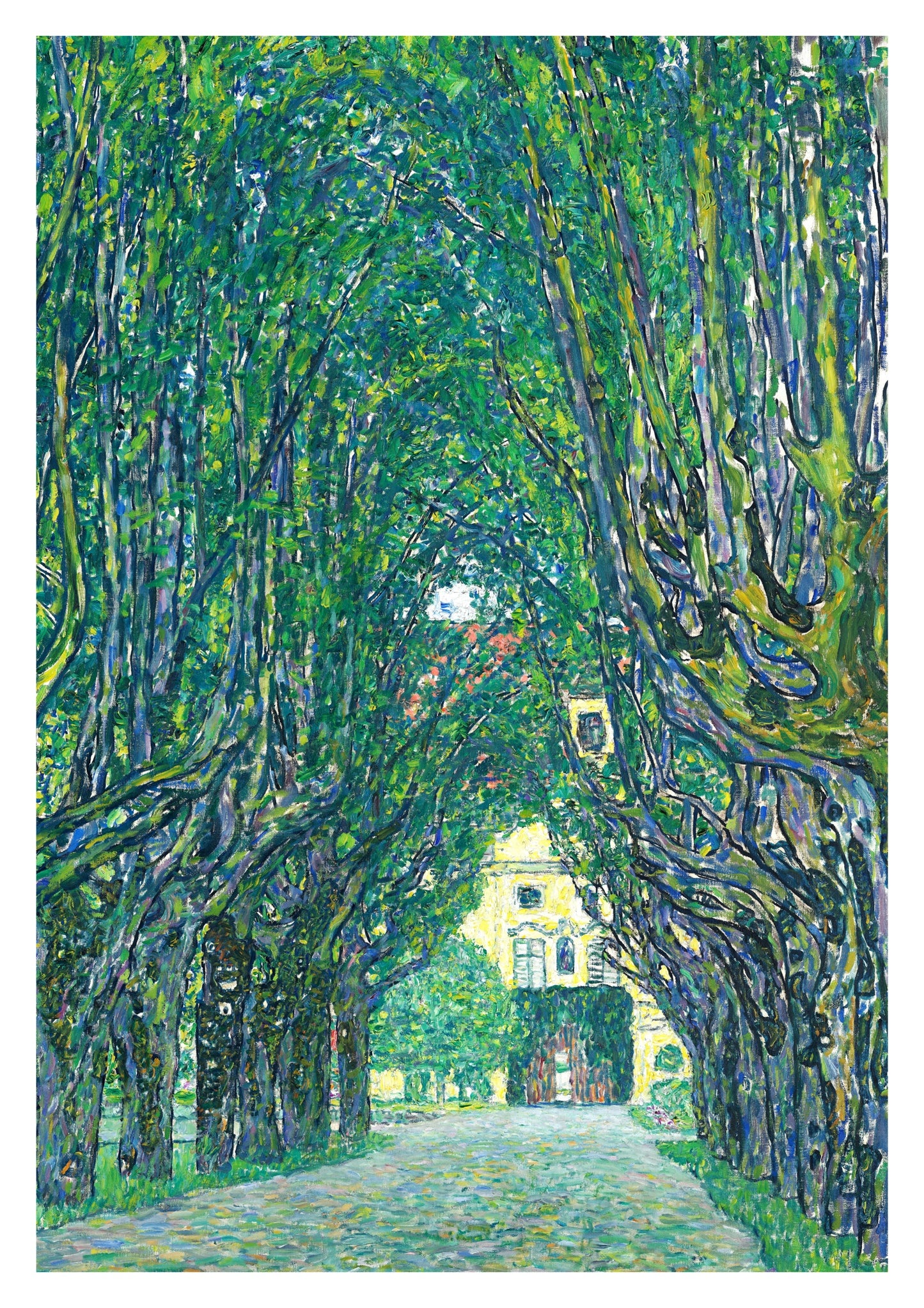 Allé till Schloss Kammer