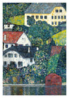 Houses at Unterach on the Attersee print