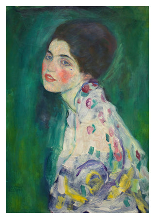 Portret van een Dame print