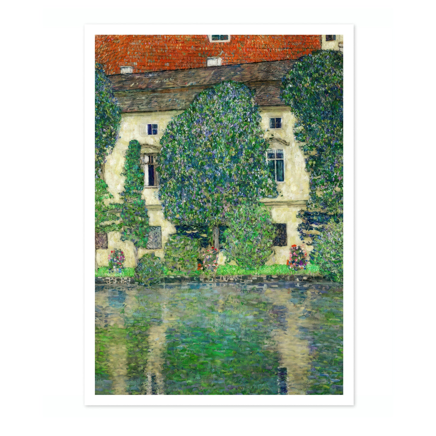 Slottet Kammer vid sjön Attersee III