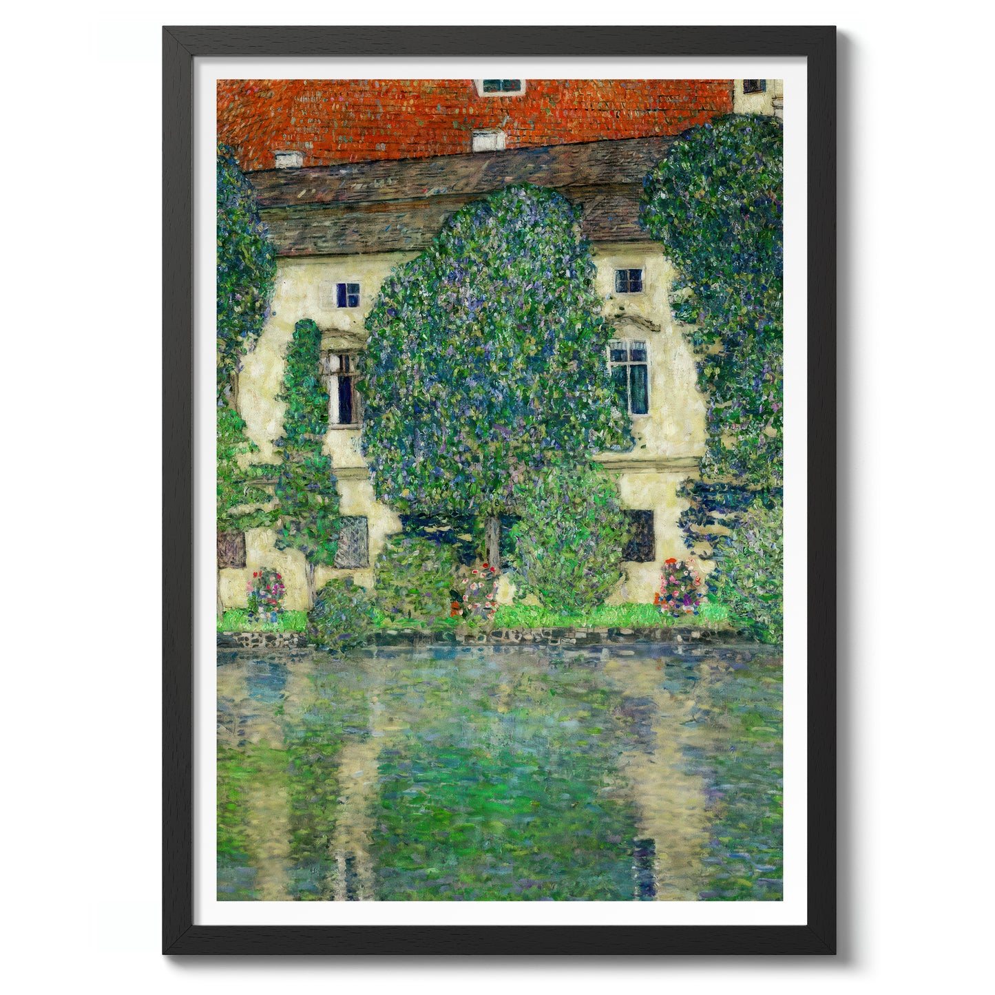 Slottet Kammer vid sjön Attersee III