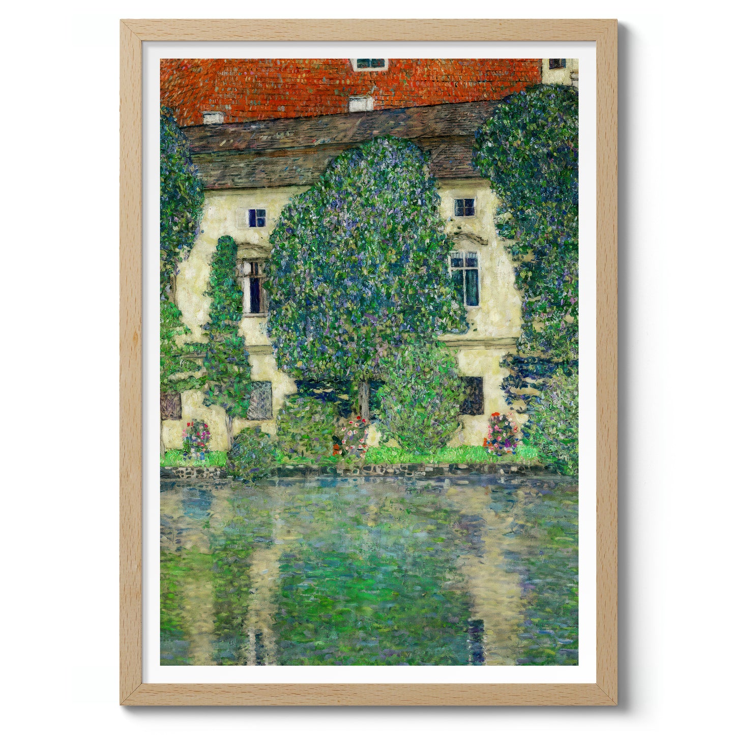 Slottet Kammer vid sjön Attersee III