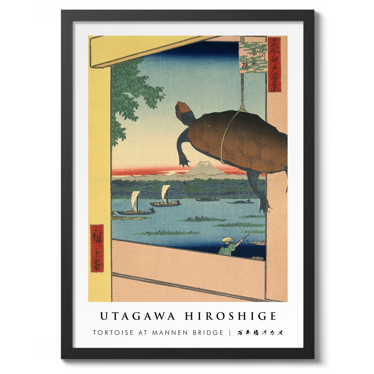 Schildkröte an der Mannen-Brücke