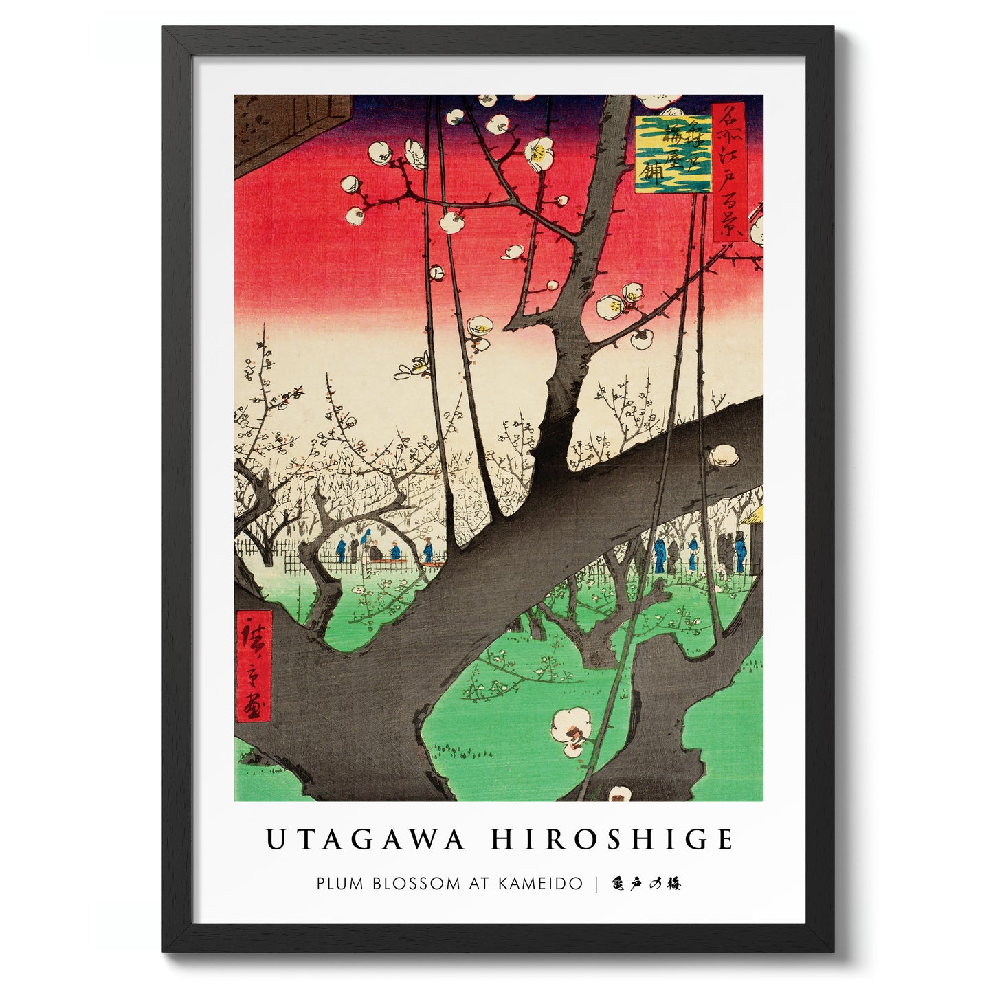 Pruimenbloesem bij Kameido