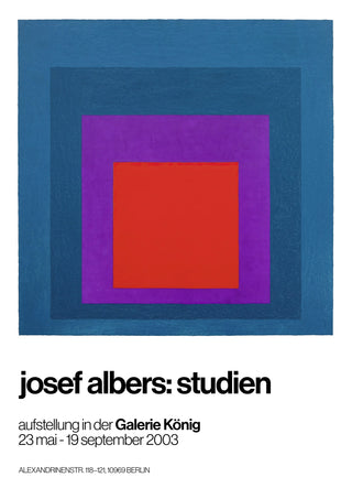 Homage to the Square Blue print