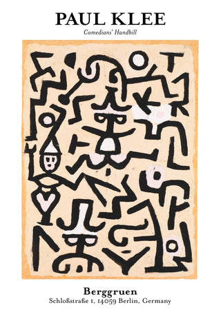 Komikers Flygblad print