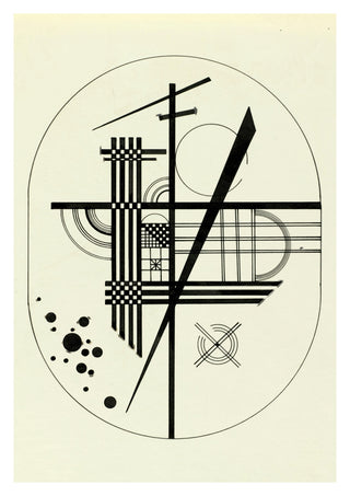 Ritning för punkt och linje till plan print