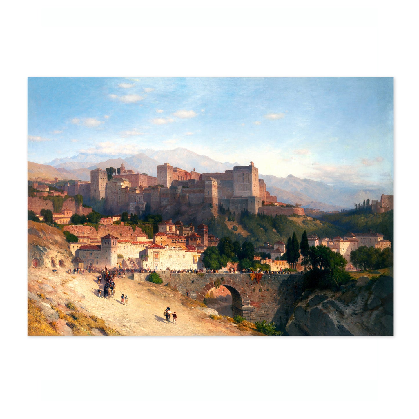 The Hill of the Alhambra, Granada