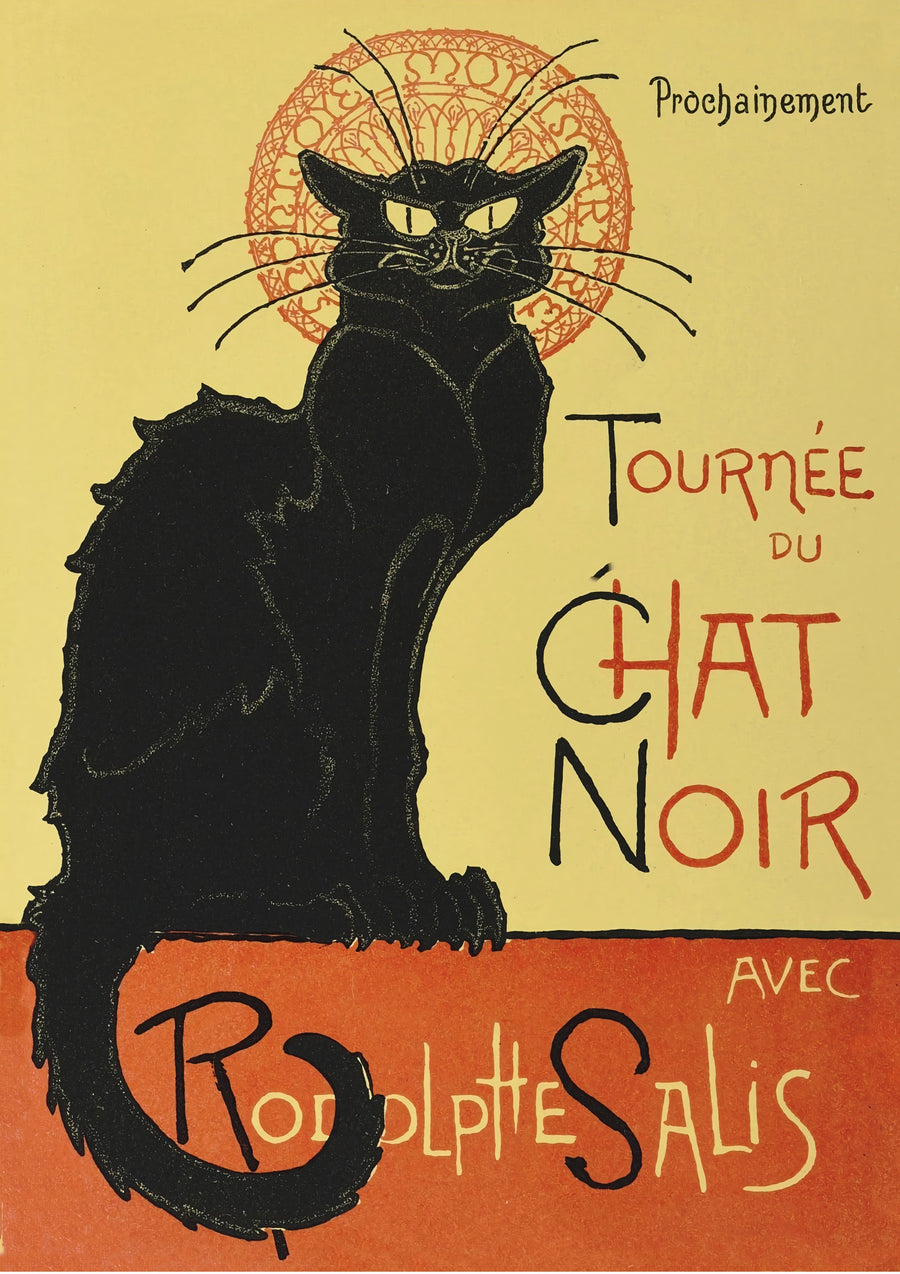 Tournée du Chat Noir - Print Only frame