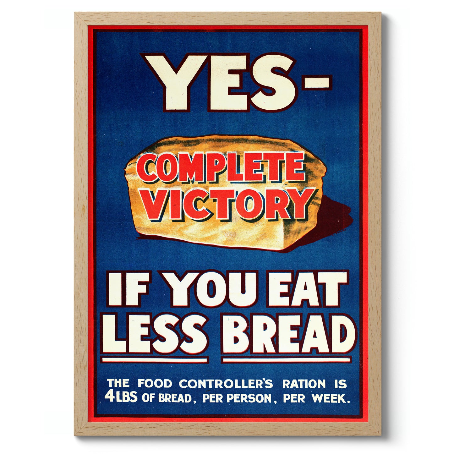 Affiche de rationnement