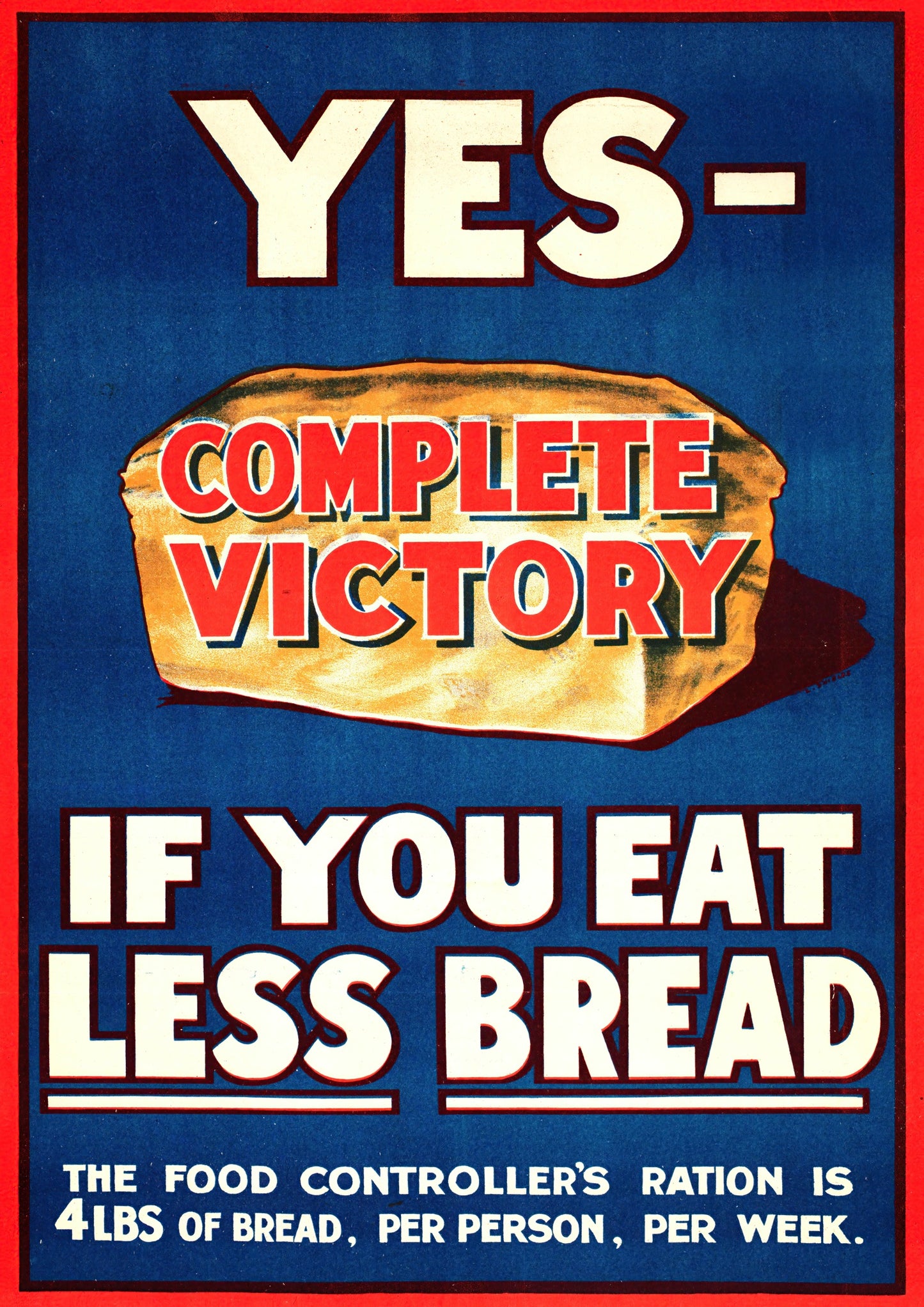 Affiche de rationnement