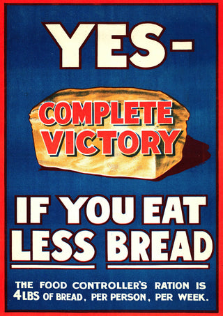 Affiche de rationnement print