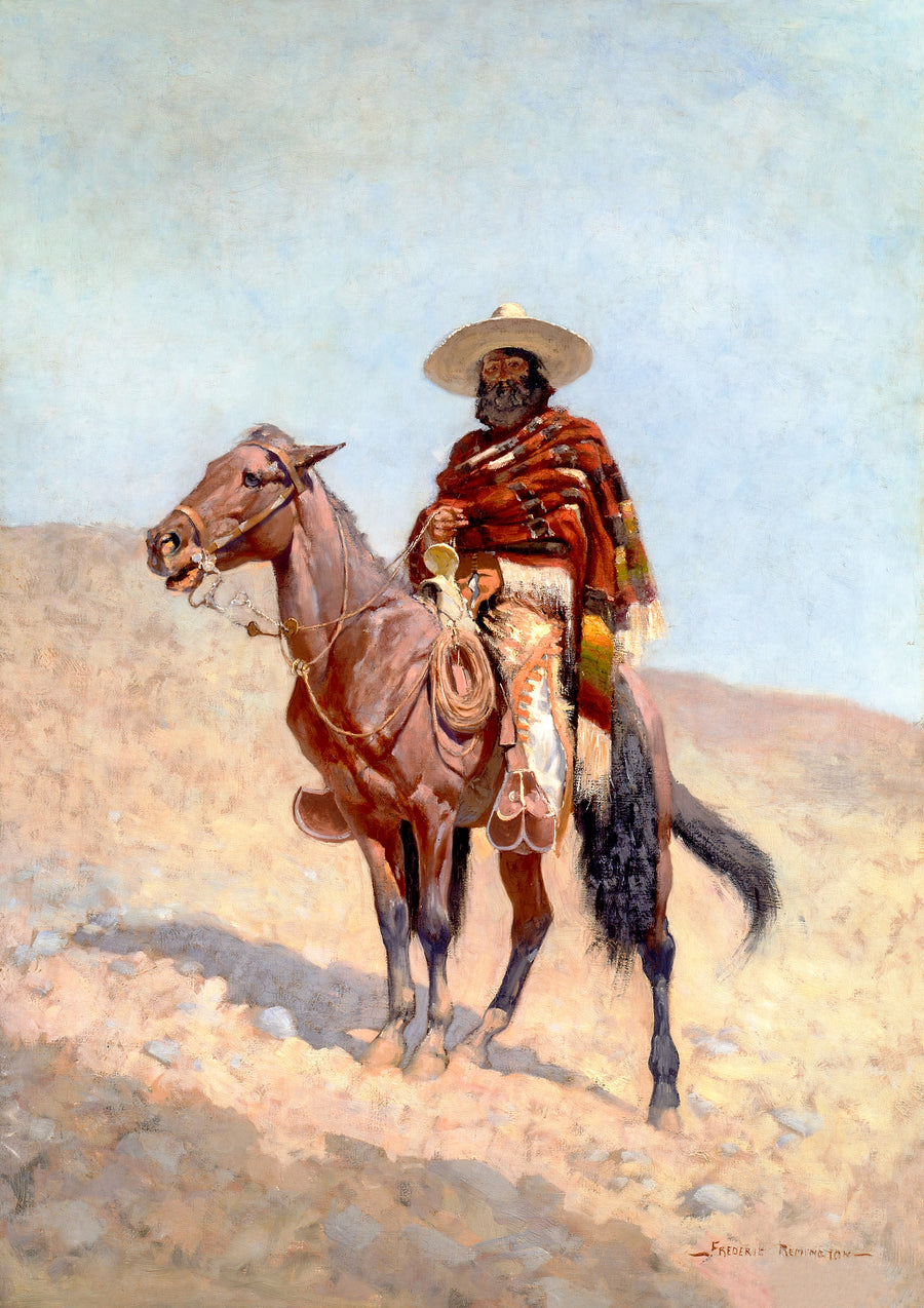 A Mexican Vaquero - Print Only frame