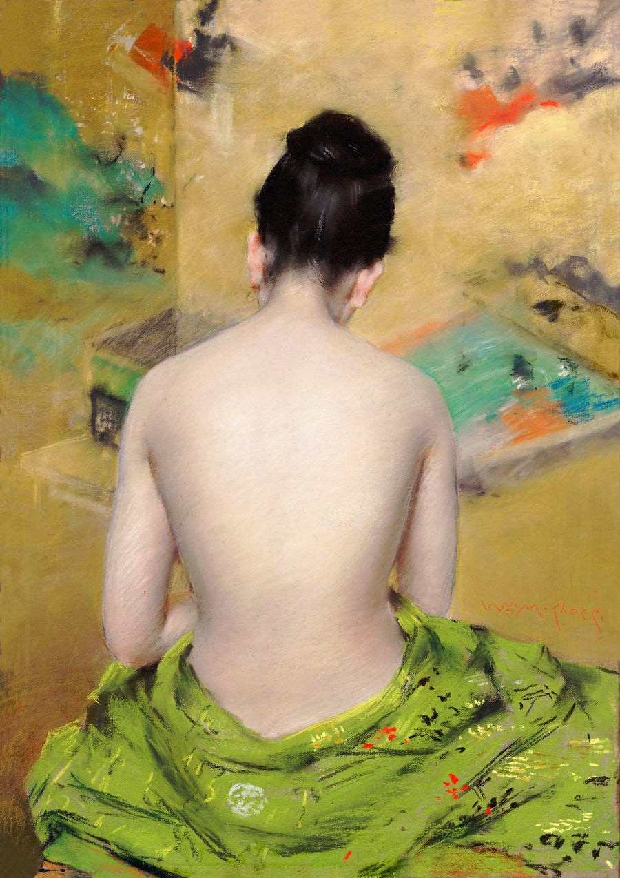 Back of a Nude - Print Only frame