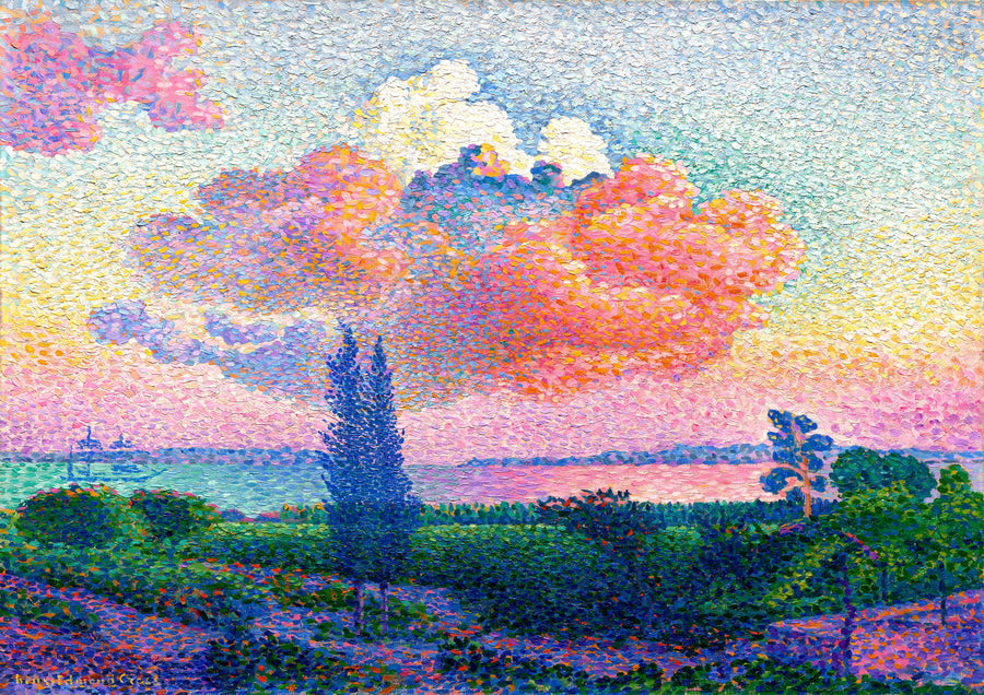 The Pink Cloud - Print Only frame