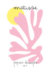 Matisse-utklipp nr 1 print