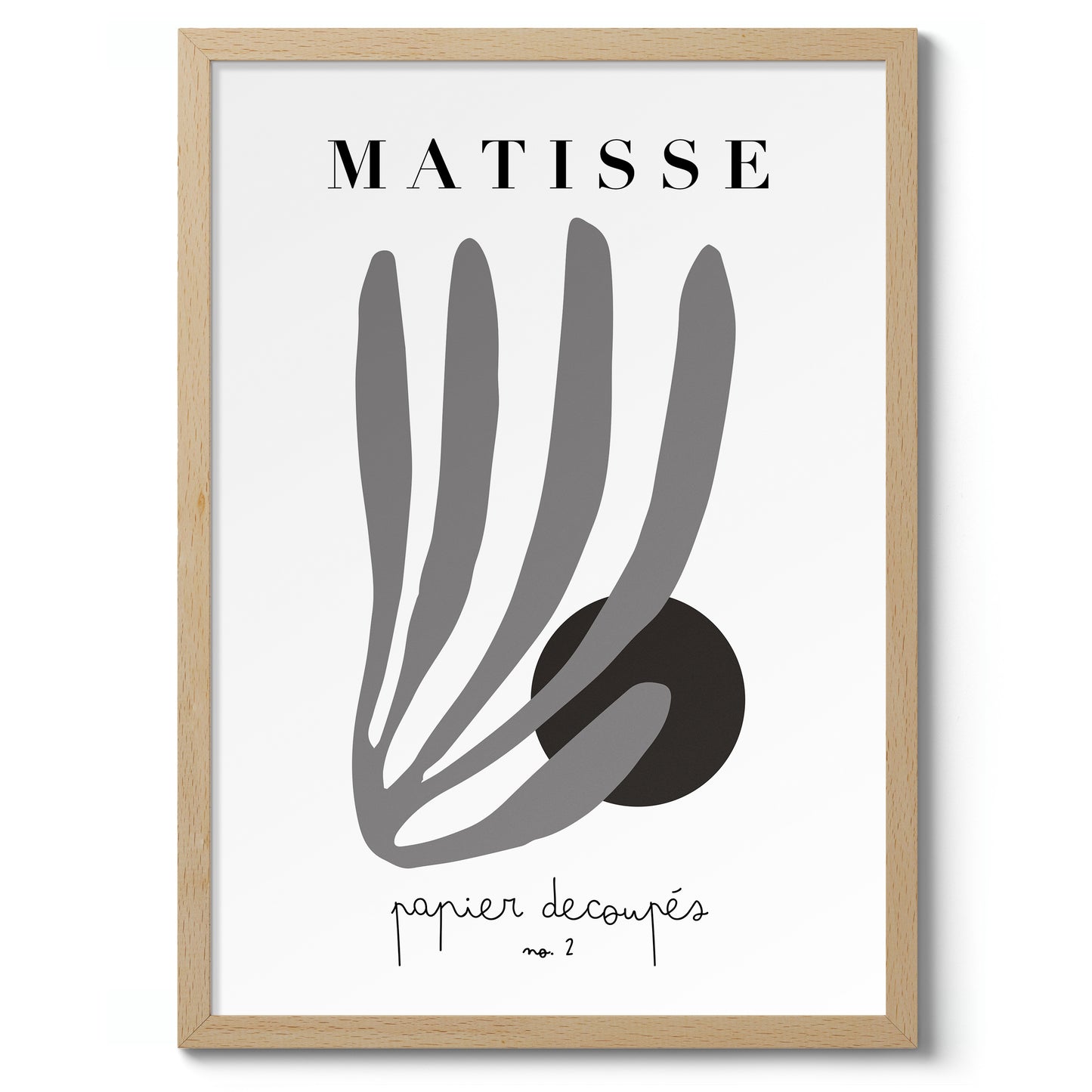 Matisse Cutouts No. 2 B&W