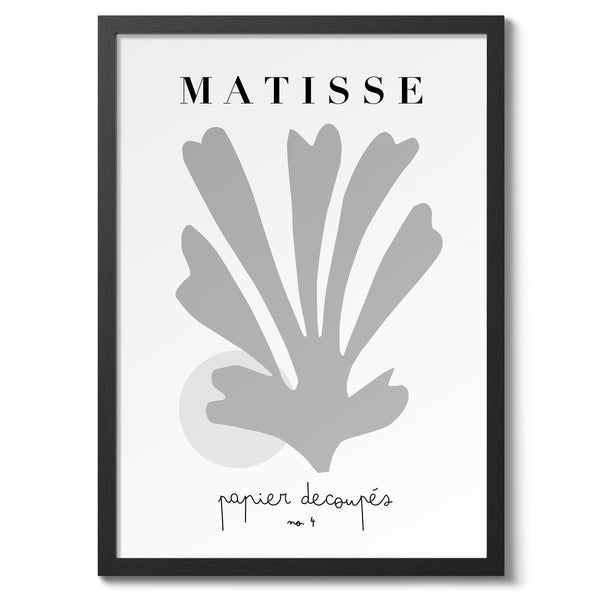 Matisse Cutouts No. 4 B&W