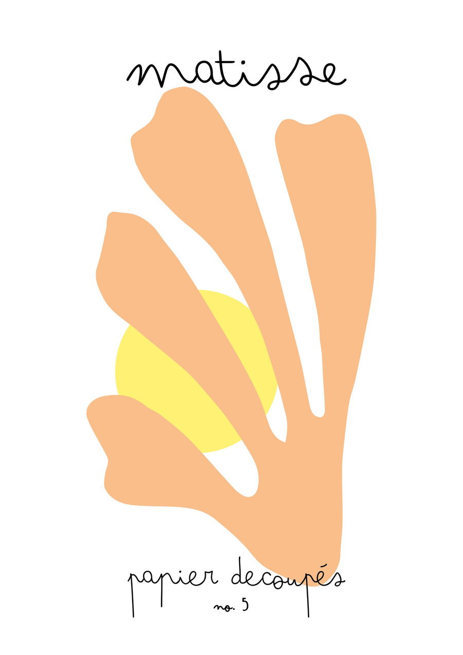 Matisse Cutouts No. 5 - Print Only frame