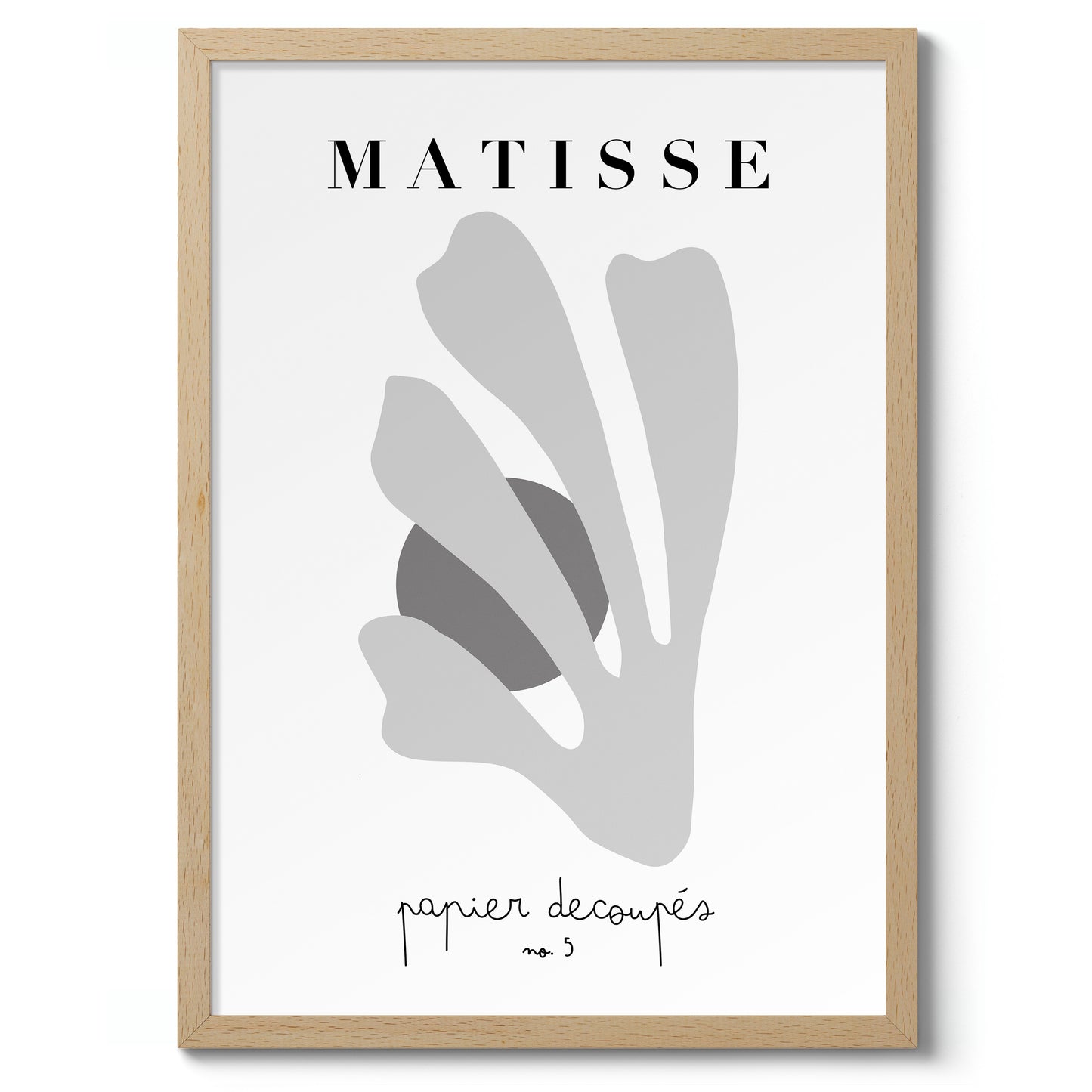 Matisse Cutouts No. 5 B&W
